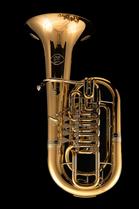 ER700 Lacquered Bb Rotary Tenor Tuba (Baritone/Euphonium) - Front