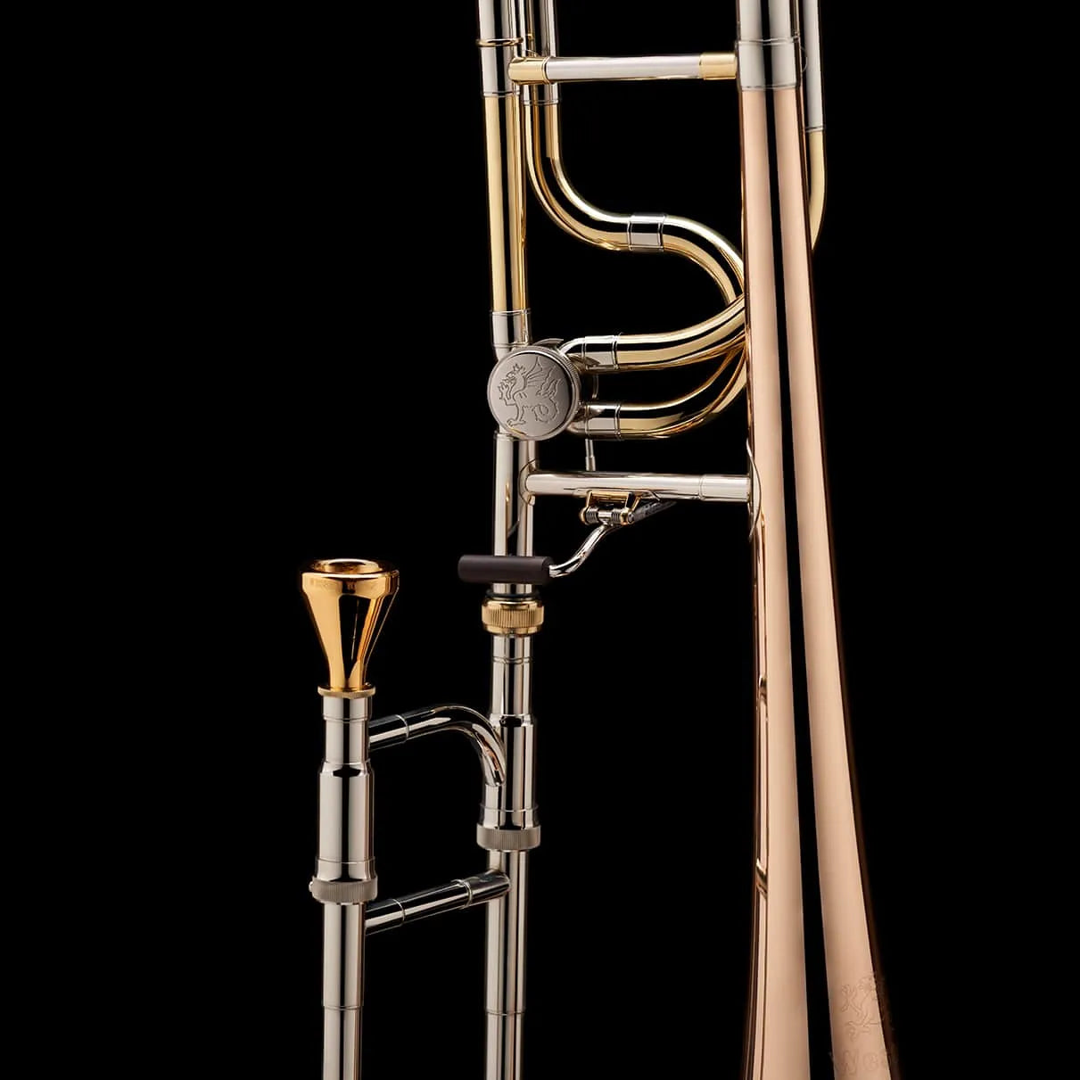 PBF555H Supertenor Trombone, premier close up