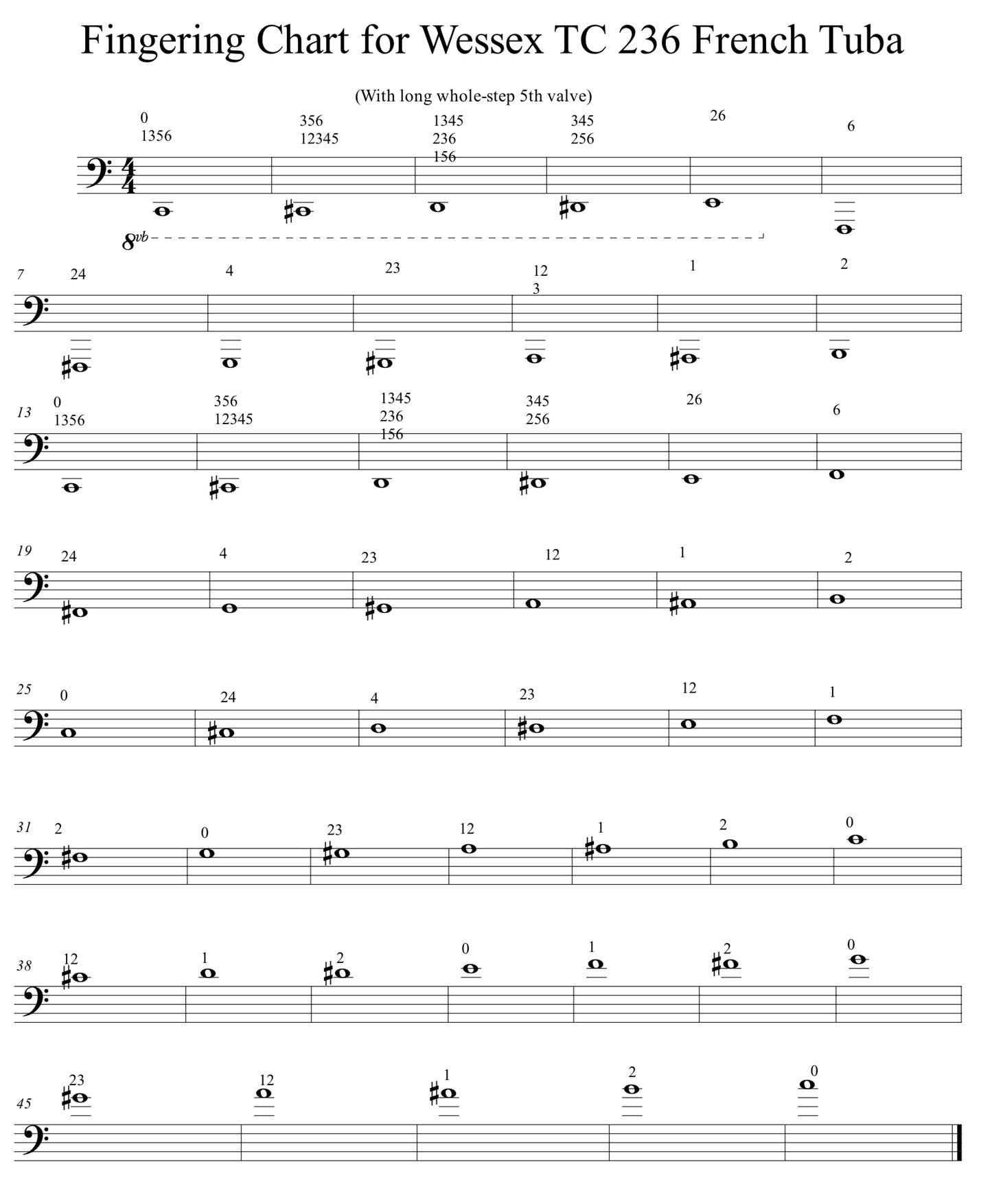 French C Tuba - TC236 P