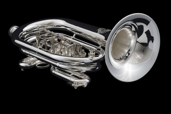 Rotary Cornet | Silver Finish | Wessex Tubas