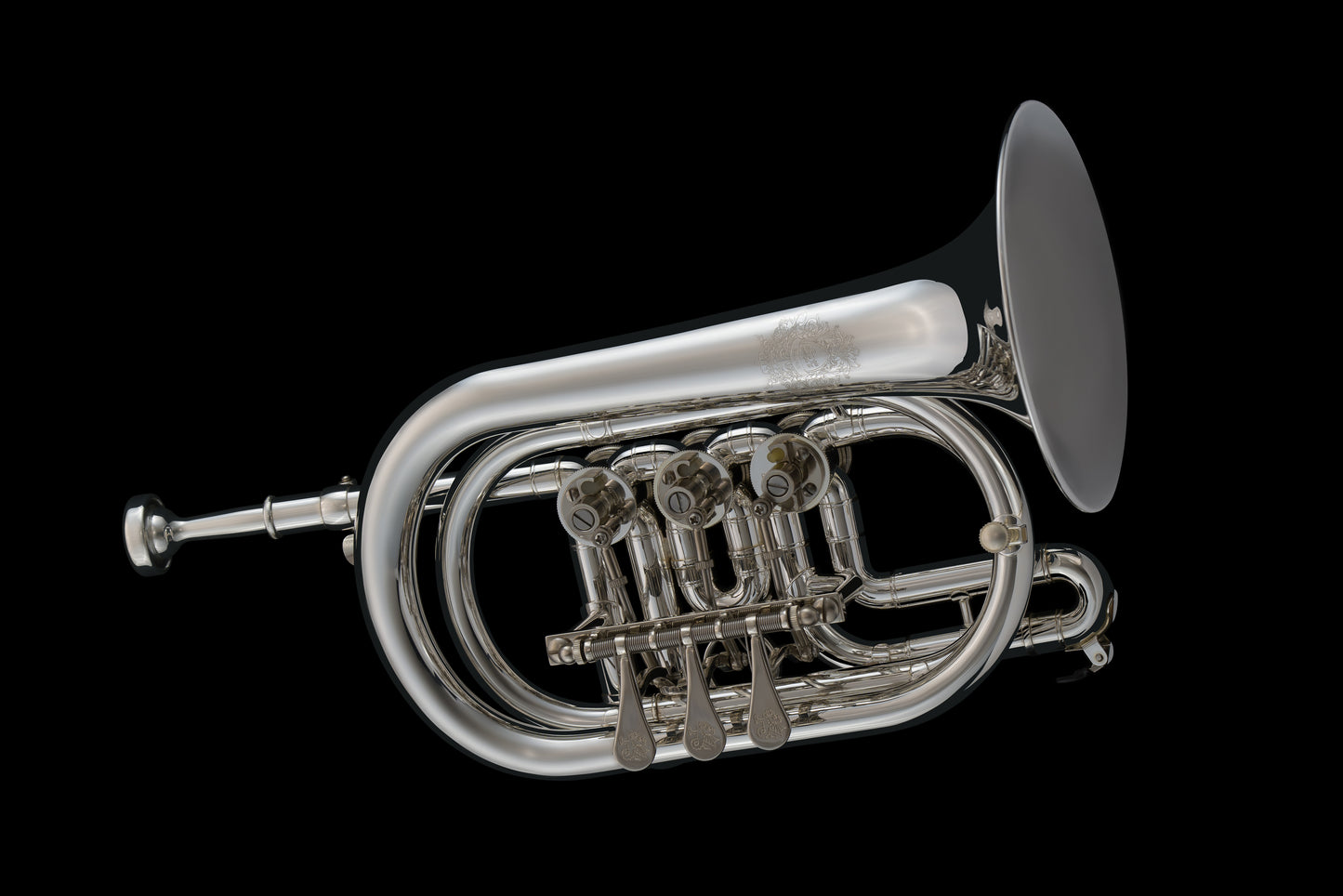 Rotary Cornet | Silver Finish | Wessex Tubas