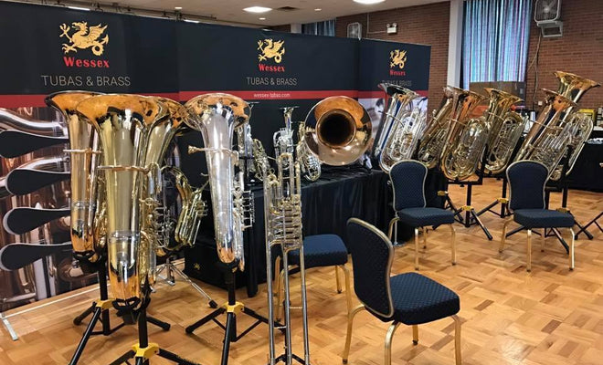 Our largest display to date at the U.S. Army Band Workshop