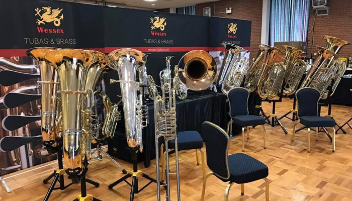 Our largest display to date at the U.S. Army Band Workshop