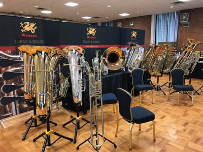 Our largest display to date at the U.S. Army Band Workshop