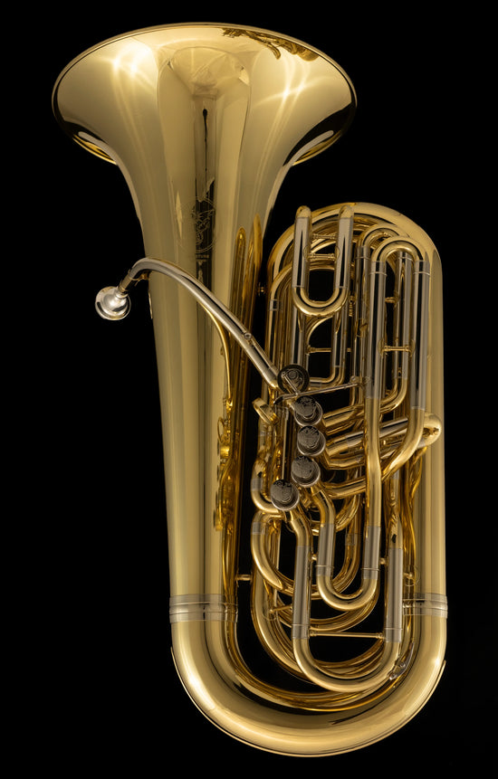 Compact CC piston-valve tuba "Valencia" with 5-valves - TC421