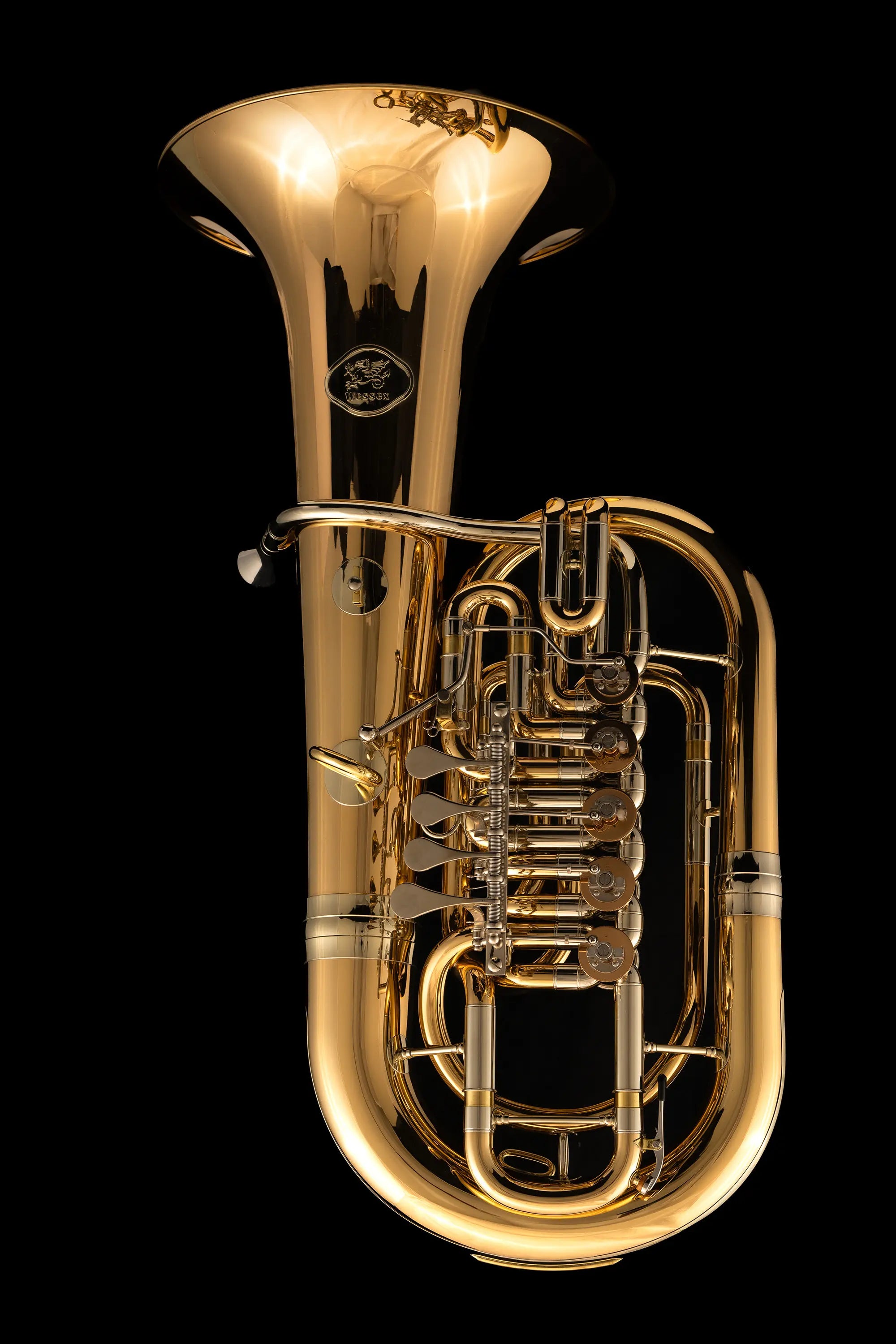 Tuba Instrumen Bb Rotary Tenor Tuba (Baritone/Euphonium) – Wessex Tubas