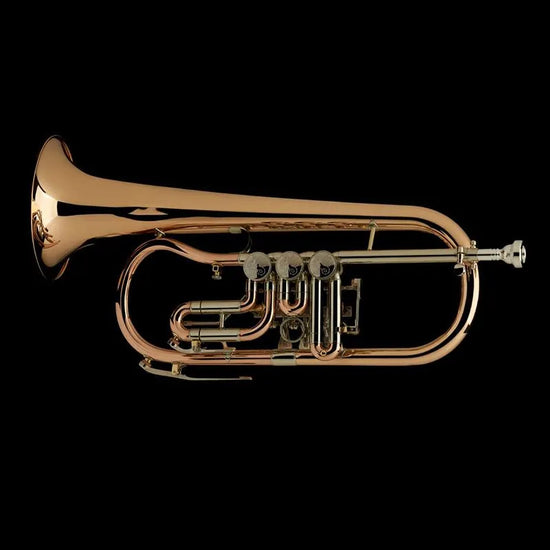 FH150GB Rotary Flugel Horn - front with valves