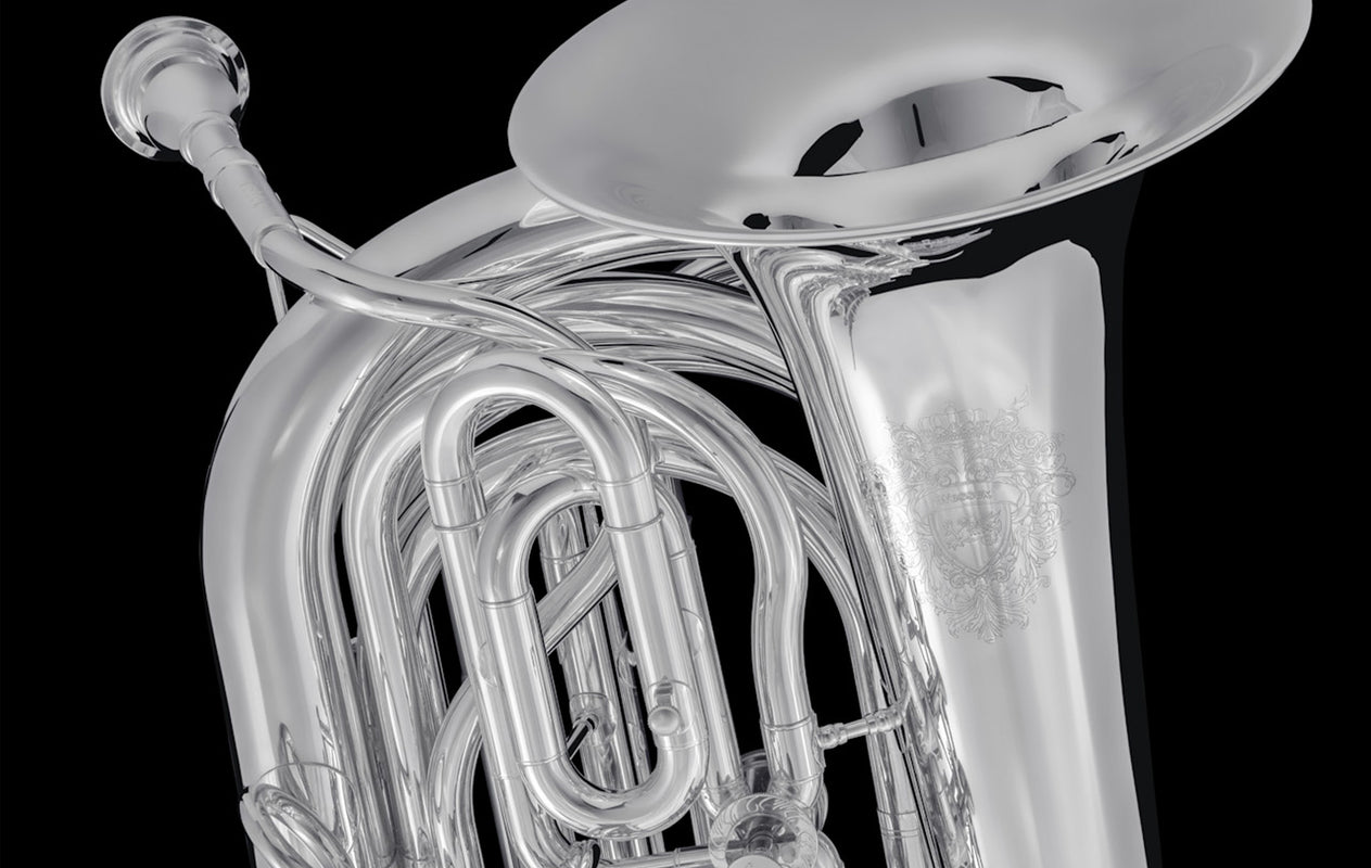 BBb Travel Tuba (tornister tuba) ‘Mighty Midget’ TB160 Wessex Tubas
