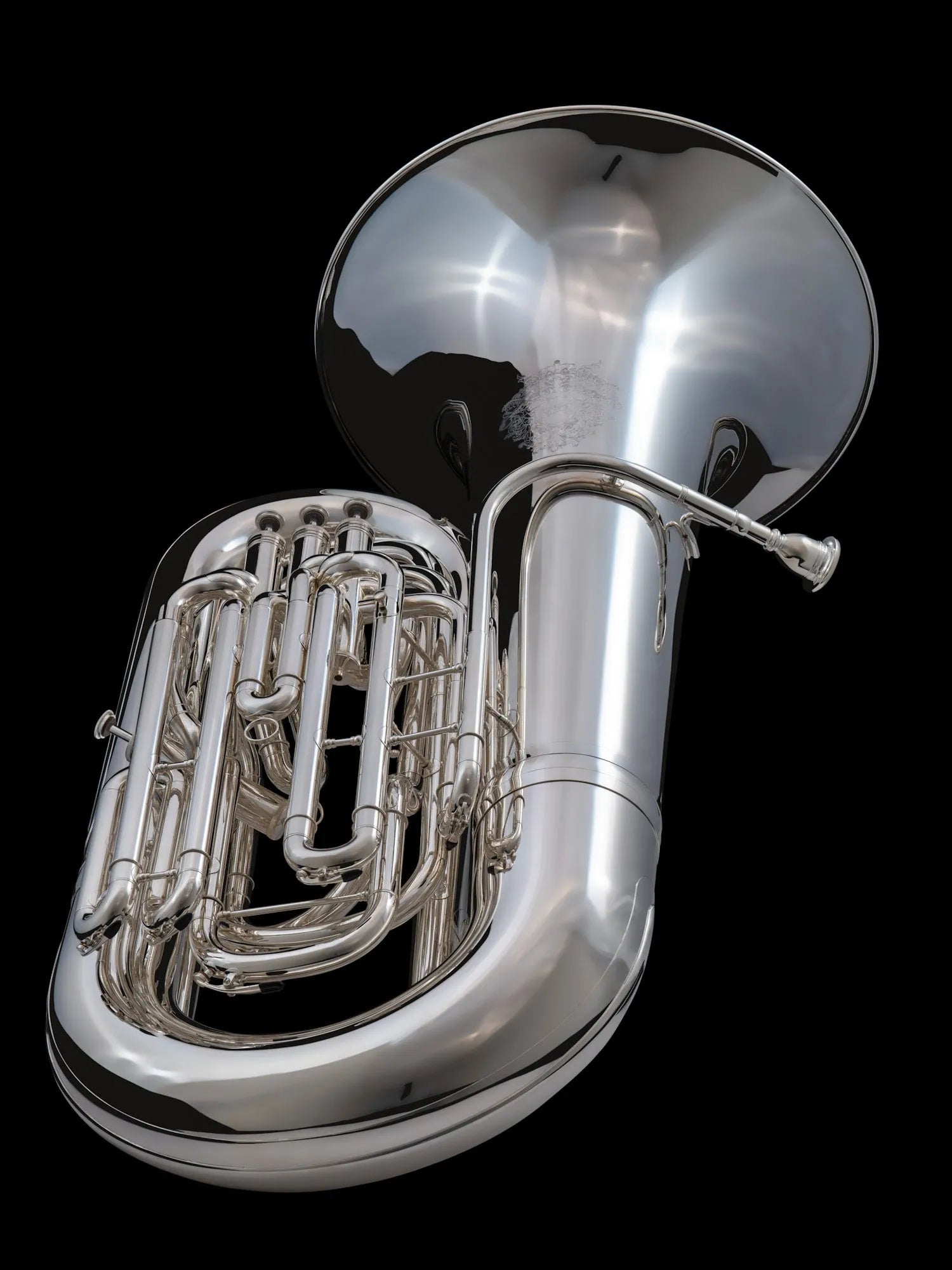 BBb 5/4 Compensated Tuba ‘Excelsior’ – TB570 Silver Bottom