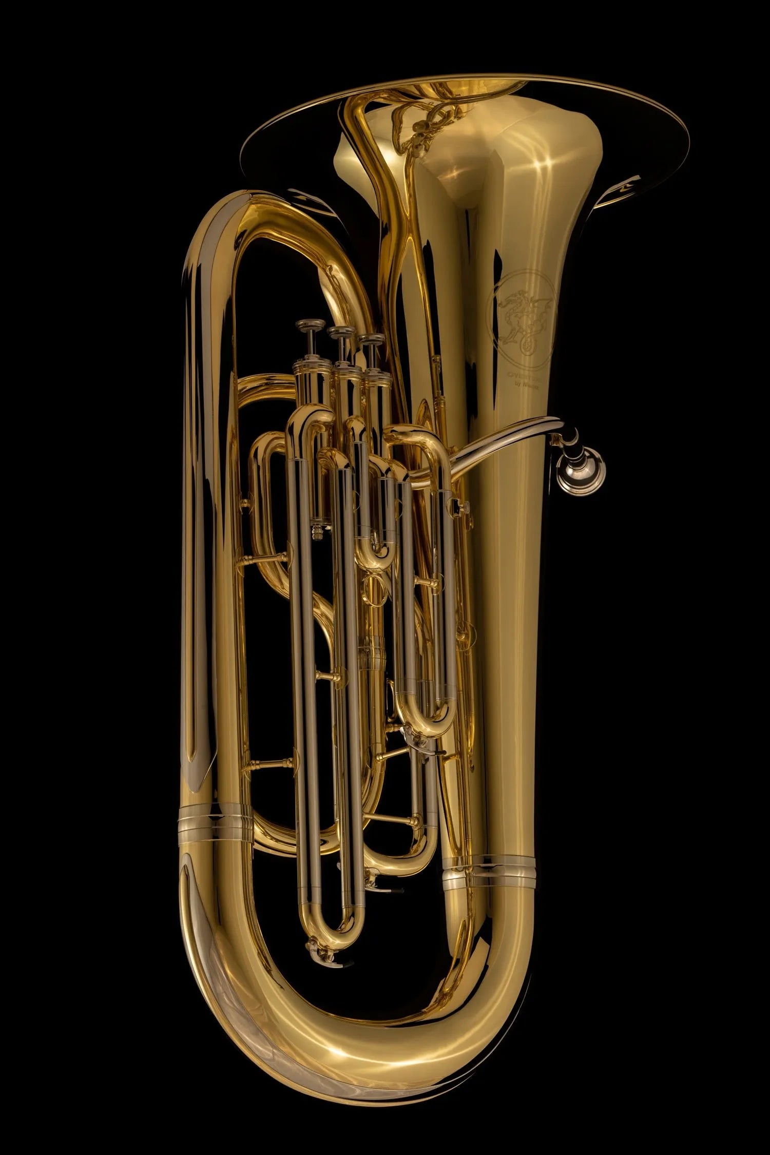 TE333 Eb Student Tuba Junior ‘Elf’ - Side Angle