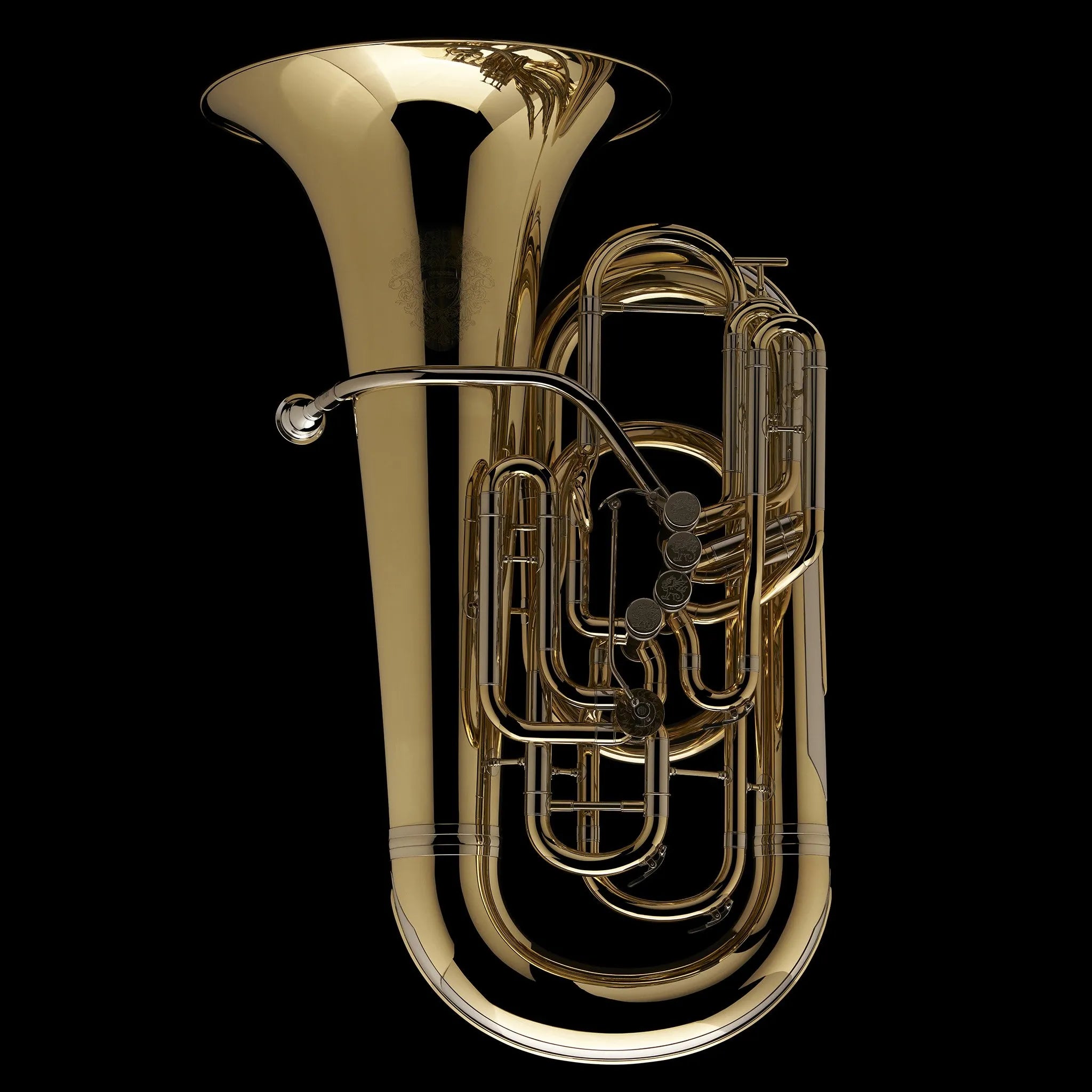 Eb Front Piston Tuba ‘Gnagey’ – TE465 P Lacquer Front