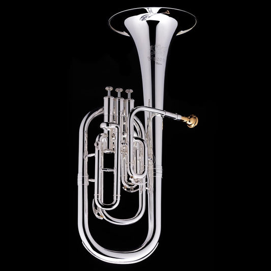 An image of a Eb Tenor/Alto Horn from Wessex Tubas in silver