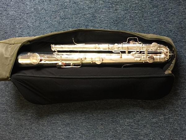 Side view of ophicleide gig bag | Wessex Tubas
