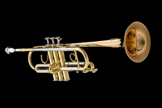 Professional C Trumpet | Handcrafted brass instrument | Wessex Tubas