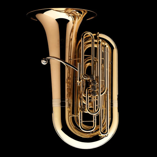 An image of a BBb 4/4 Tuba with 5-valves 'Viverna' from Wessex Tubas