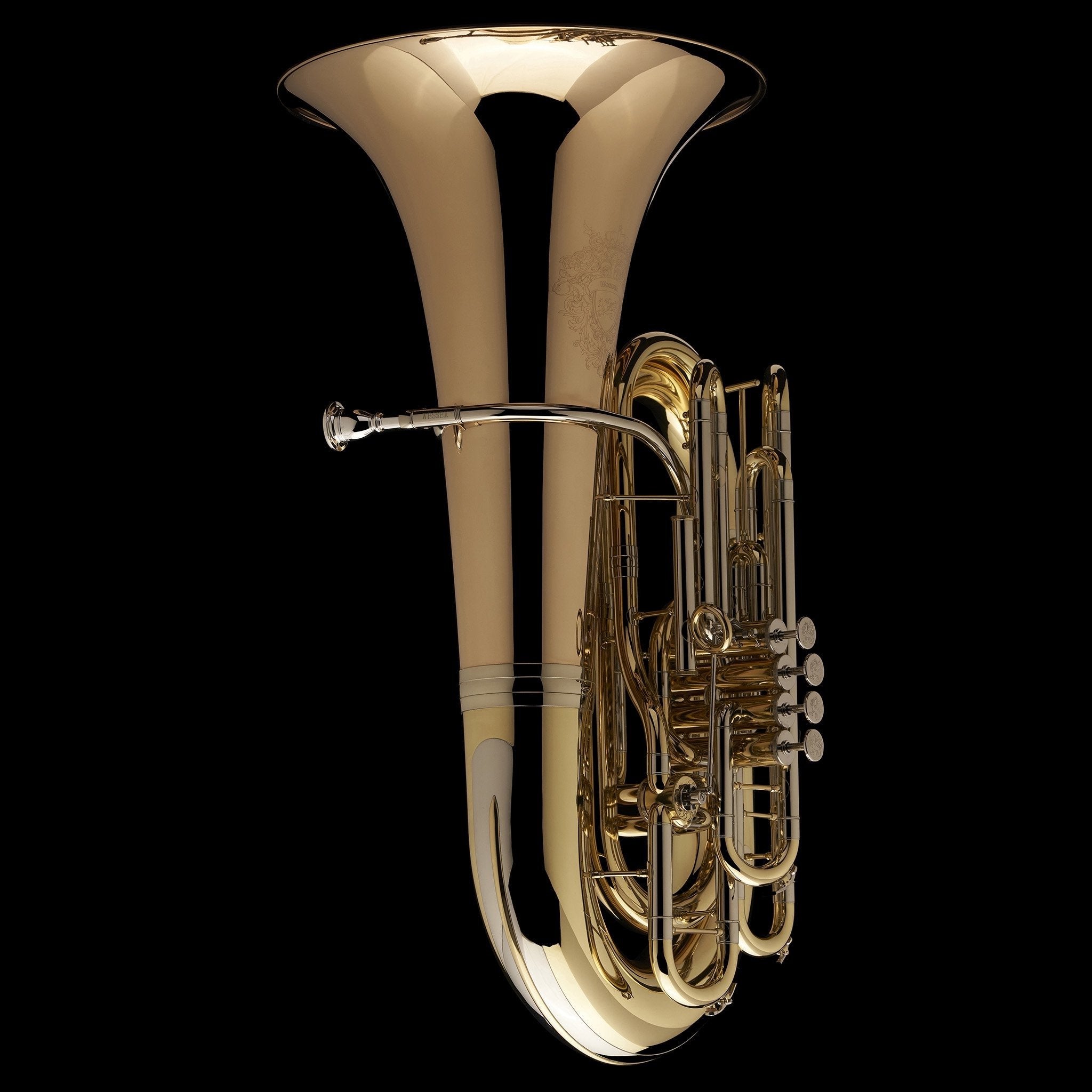 CC 5/4 Piston Tuba 'Wyvern' – TC590P/TC590HP – Wessex Tubas